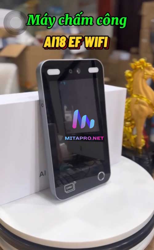 Máy chấm công khuôn mặt AI18EF